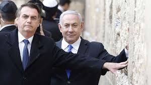 Jair Bolsonaro Visiting The Western Wall